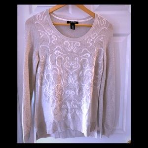 White House Black Market sweater.